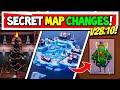 Fortnite Winterfest SECRET MAP CHANGES | CHAPTER 5