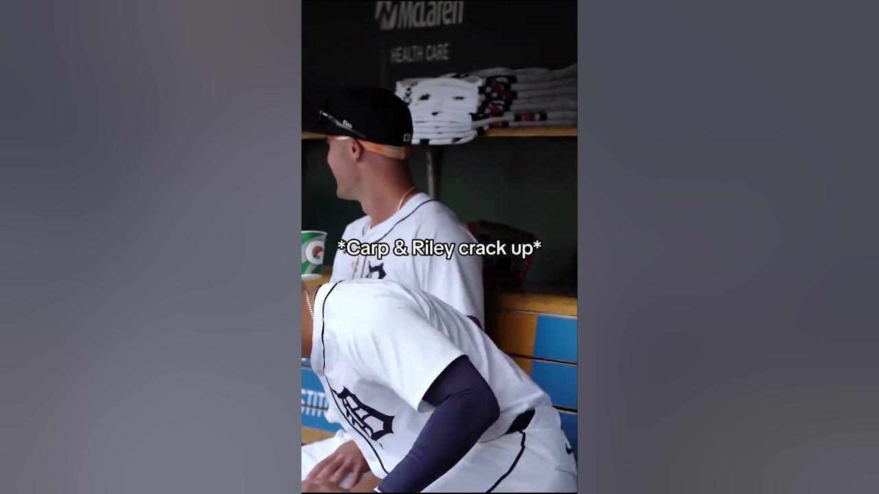 Kerry Carpenter is a legend for this 🤣 (via @Tigers/TT) #shorts Kerry Carpenter is a legend for this 🤣 (via @Tigers/TT) #shorts