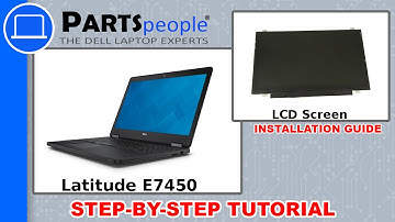 Dell Latitude E7450 LCD Screen (Non-Touchscreen) Replacement Video Tutorial
