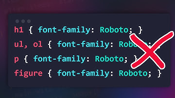 Write less CSS by taking advantage of inheritence