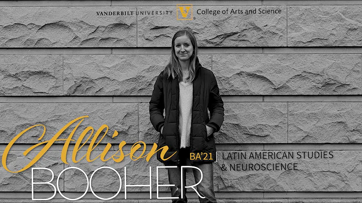 Allison Booher | BA'21, Latin American Studies & N...