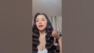 @ameliaputri Instagram live while doing make up