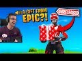 Fortnite sent me a SECRET gift...