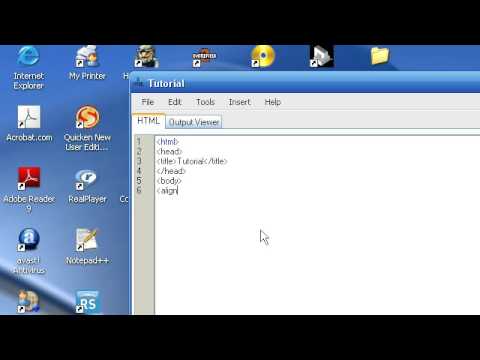 Brandons HTML-Ide : Edit HTML Code and view in realtime!