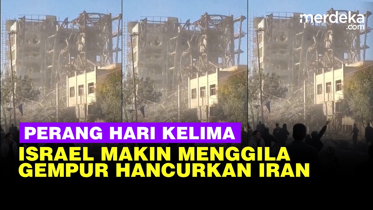 Hari ke-5 Perang, Israel Makin Menggila Gempur Iran hingga Halangi Pemilihan Pengganti Khamenei