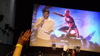 Spider-Man: No Way Home Trailer Launch Event with Actor Tom Holland at Regal Sherman Oaks Galleria