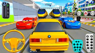 🎮 3D Driving Class | Train Crossing Challenge 🚆🚗 | Realistic Car Driving Gameplay 🇺🇸  screenshot 5