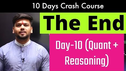 Day-10 ! CRASH COURSE 10 DAYS 2022 ! BEST MATHS, REASONING, VOCAB AND GK QUESTIONS ! 10 sets