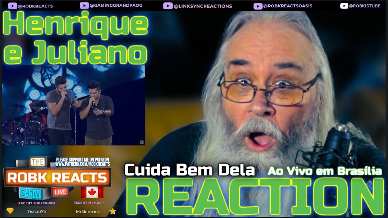 Henrique e Juliano Reaction - Cuida Bem Dela (Ao Vivo em Brasília) - First Time Hearing - Requested