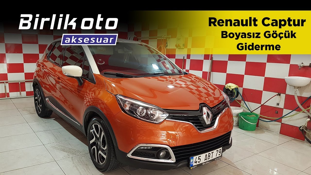 Renault Captur Boyasız Göçük Giderme, Cam Filmi, Detaylı Temizlik