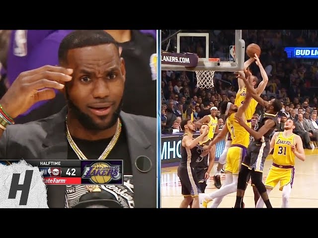 LeBron James Shouts Out Alex Caruso After Huge Alley-Oop Pass