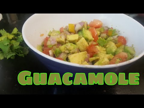 Guacamole/Avocado salad(Dip)#Vegan recipe