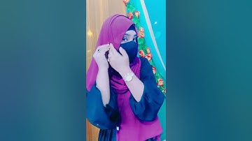 Instants Hijab &Niqab Style With Mask😊||#niqabstyle2021 #shorts #hijab #zuthika_led #niqab