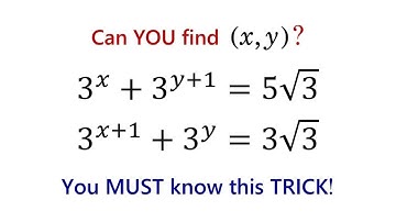 Can You Solve These Simultaneous Exponential Equations?