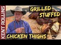 Grilled Stuffed Chicken Thighs