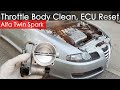 How to Clean Throttle Body and Reset ECU On Alfa GT, 147, 156 Twin Spark, 1.6, 1.8, 2.0