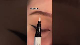 Halloween Eyeliner ideas you should try#shorts #halloween