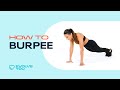 How To Burpee With Krissy Cela