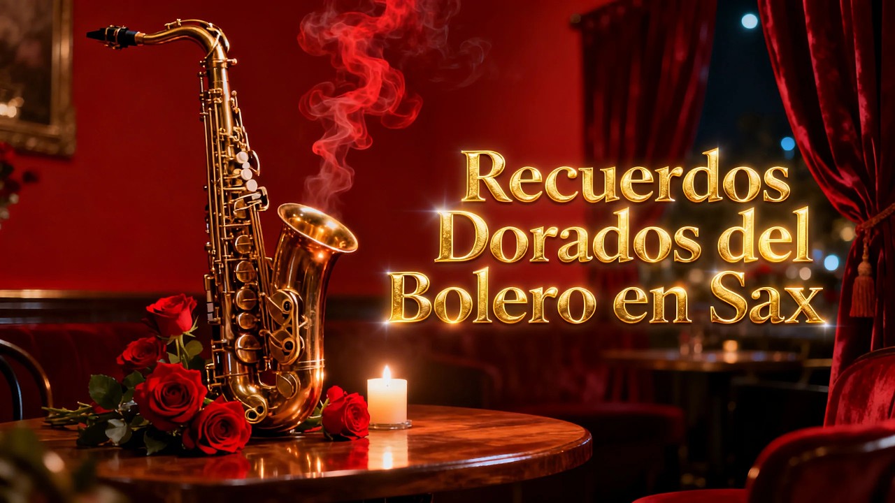 🎷 Recuerdos Dorados del Bolero en Sax EN VIVO 🔴 Melodías Románticas Latinas