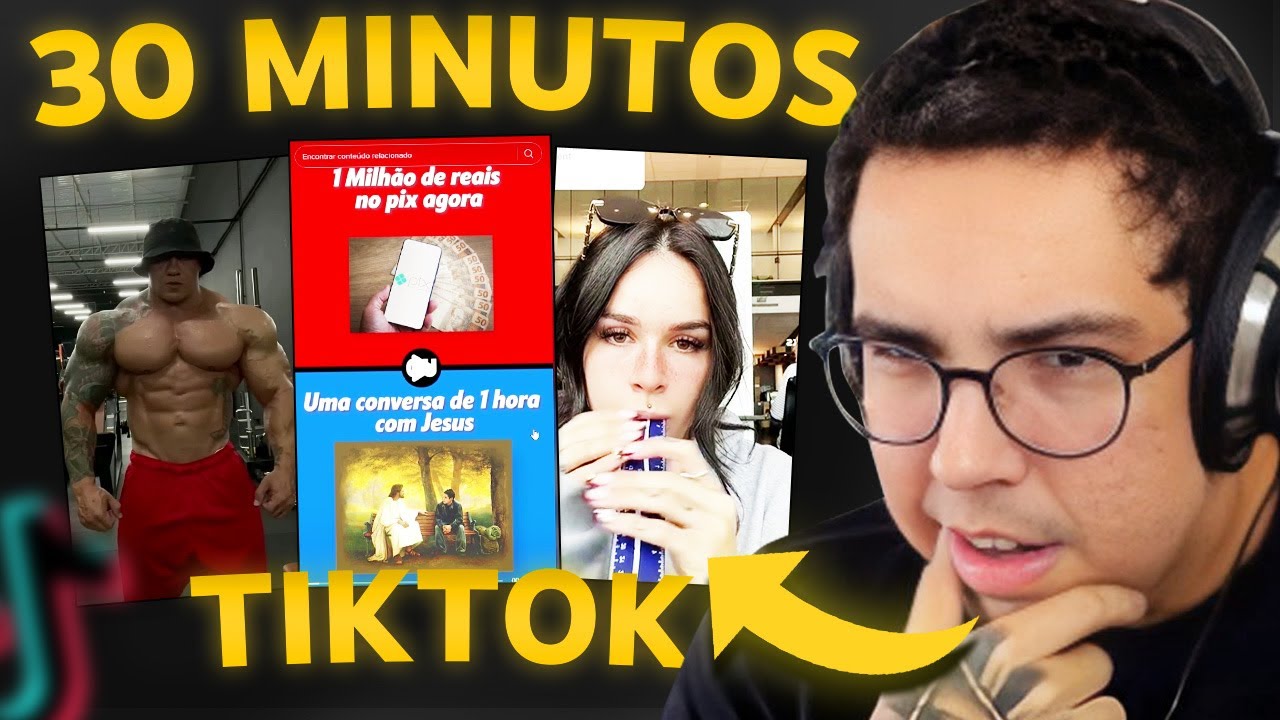 YETZ REACT 30 MINUTOS DE TIKTOK, 1 MILHÃO DE REAIS NO PIX OU TER UMA CONVERSA COM JESUS? 055