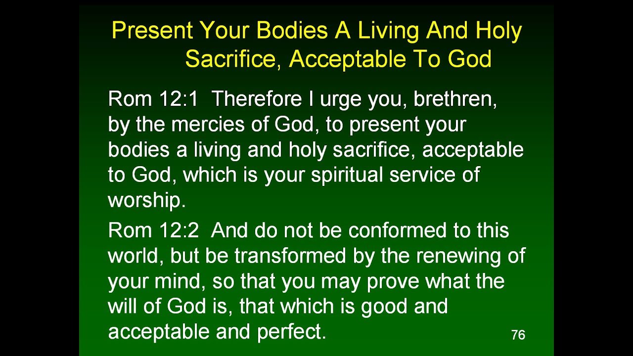 The Power of God's Word 4 Power To Transform Us 3 - YouTube