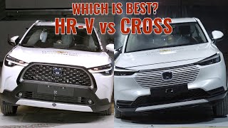 2022 Toyota Corolla Cross VS Honda HR-V – CRASH TEST