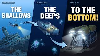 Journey to the Bottom of the Ocean (True Scale)