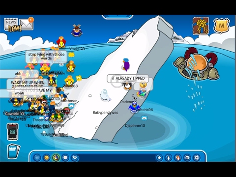12 Years... Tipping The Iceberg in Club Penguin (Tipping The Iceberg)