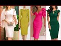 very impressive and classy evening bodycon dresses for business women 2020