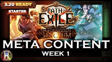 PoE 3.20 - Player Retention and Meta Items - Week 1 - Path of Exile - PoE Builds