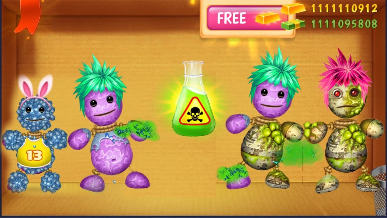 Kick The Buddy Bio Weapons vs Cheat Mutation Serum Gameplay Android