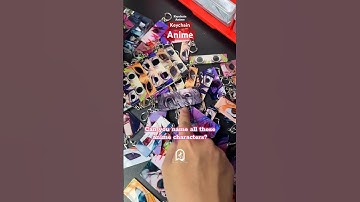 Only true anime fans can name all these keychains! #demonslayer #keychain #anime