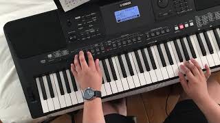 Video thumbnail of "Careless Whisper - On Yamaha PSR E463 Keyboard"