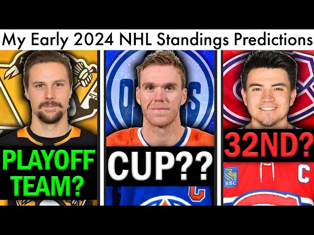 My 2024 NHL Standings Predictions & Stanley Cup Winner! (Hockey Playoffs  Picks & Karlsson Rumors) 