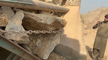 Unstoppable Power! Massive Stone Crushing Action | Heavy Machinery at Work”