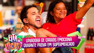 Lavadora de carros realiza sonho em supermercado | Eita Lucas (18/04/26)