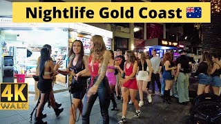 Nightlife Views  Surfers Paradise Gold Coast  Party Night Australia