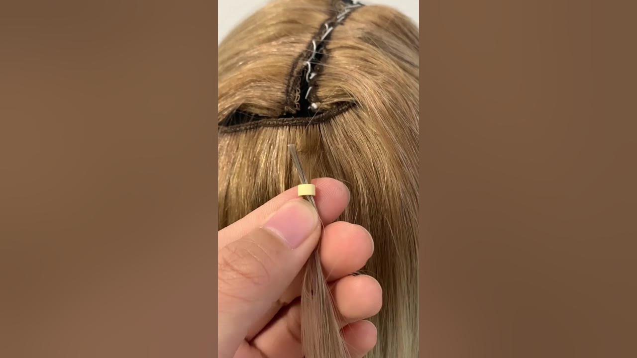 I tip hair extensions.We are hair extension factory, to