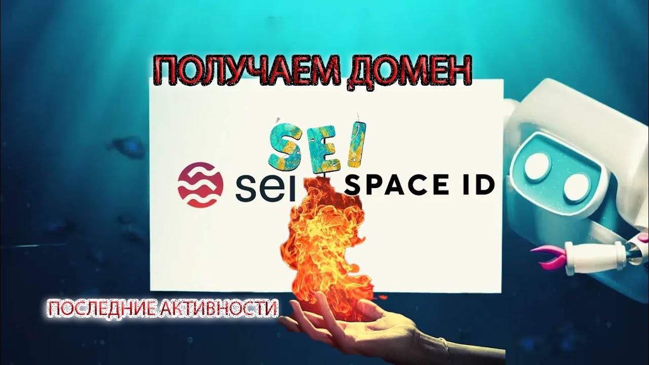 ВНИМАНИЕ! ПОЛУЧАЕМ ДОМЕН SPACE ID в сети SEI NETWORK Подробная ...