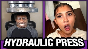 Omegle Trolling... But I’m HYDRAULIC PRESSED
