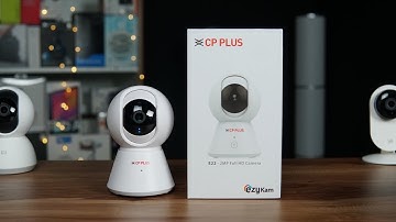 CP Plus Ezykam 360 degree Wi Fi Security Camera Overview, Setup, Features