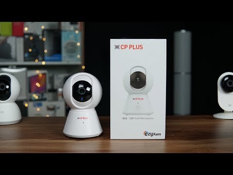 CP Plus Ezykam 360 degree Wi Fi Security Camera Overview, Setup, Features
