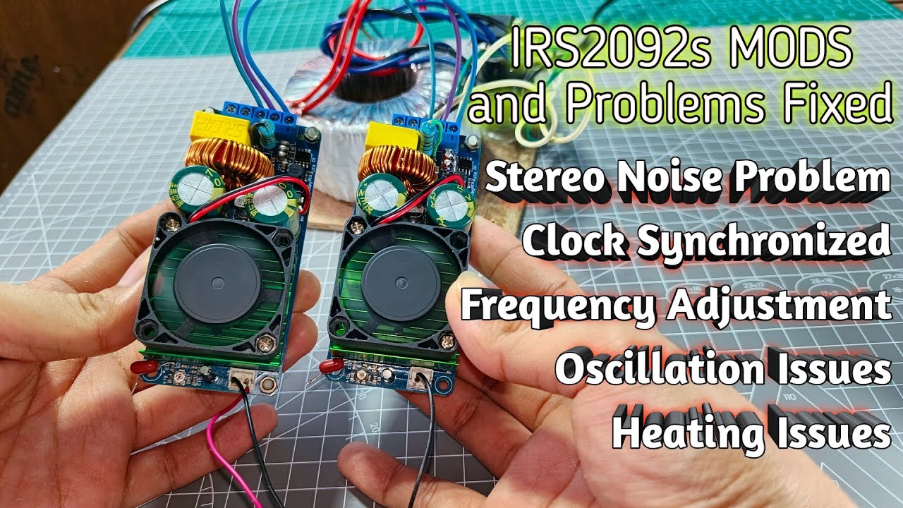 Модуль IRS2092s класса D ИСПРАВЛЕН и МОДИРОВАН!! 