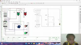DOL Starter Pada Motor AC 3 Fasa dengan CadeSimu