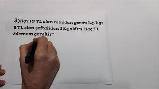 3.Sınıf Kilogram,Gram ve Problemleri