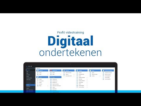 Digitaal ondertekenen