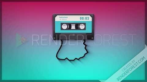 Cassette Music Visualizer