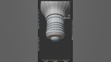 Make a LED bulb in 3Ds #blender #blender3d