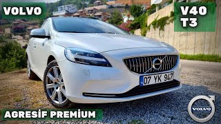 Volvo V40 T3 Inscription | Premium'un Spor Hali Rakiplerinden İyi mi? | İnceleme ve Test Sürüşü