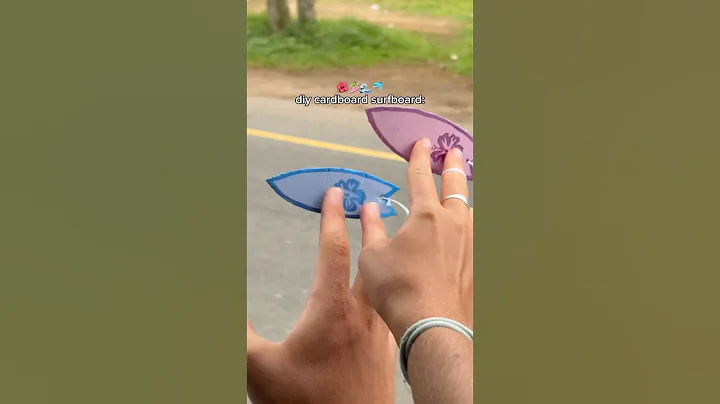 😍🫧🏄🏻‍♀️ Cardboard SURFboards 🐬🌊 DIY Summer Beach Craft Idea 🌺 Tutorial #diy #surf #craft thumbnail